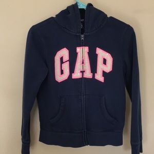 Girls GAP logo hoodie size XL kids